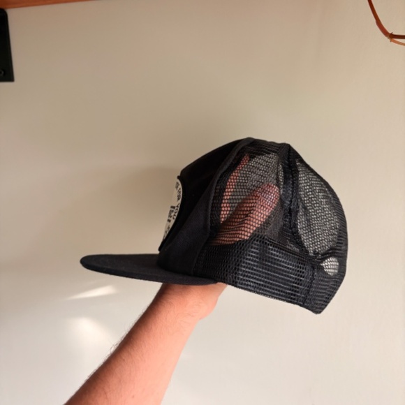 Vintage KENROC trucker hat PATCH mesh Black made in canada victory caps - Picture 4 of 8